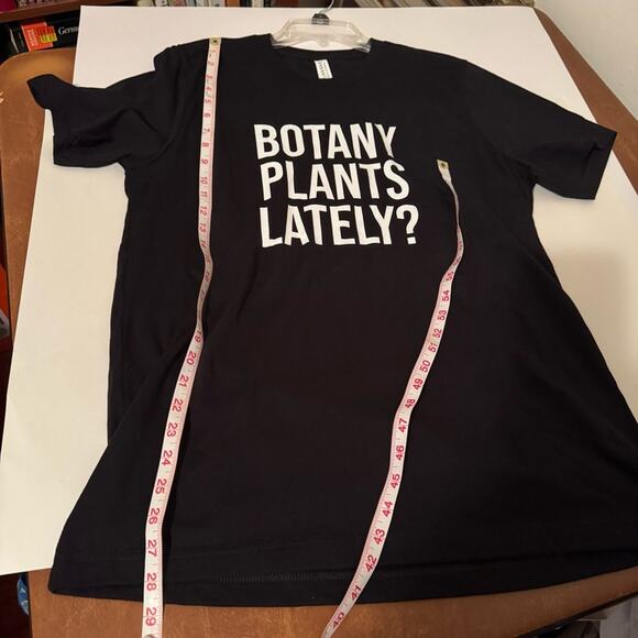 NWOT Graphic Tee Botany Plants Lately Shirt - Picture 5 of 6